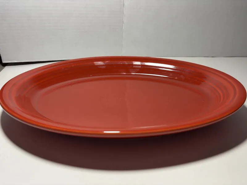 Fiesta Paprika Oval Serving Platter  from auction in Brewton, Alabama — image 47