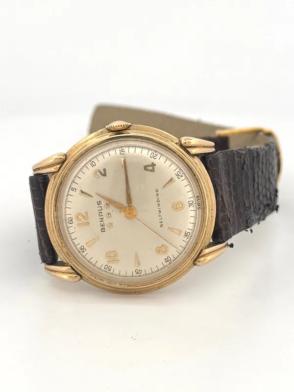 Benrus Selfwinding Gold Tone Wristwatch from auction in Cranston, Rhode Island — image 30