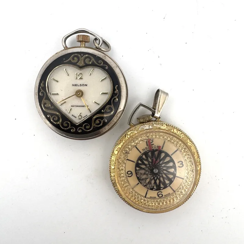 Two Vintage Nelson Pendant Watches from auction in Cranston, Rhode Island — image 34