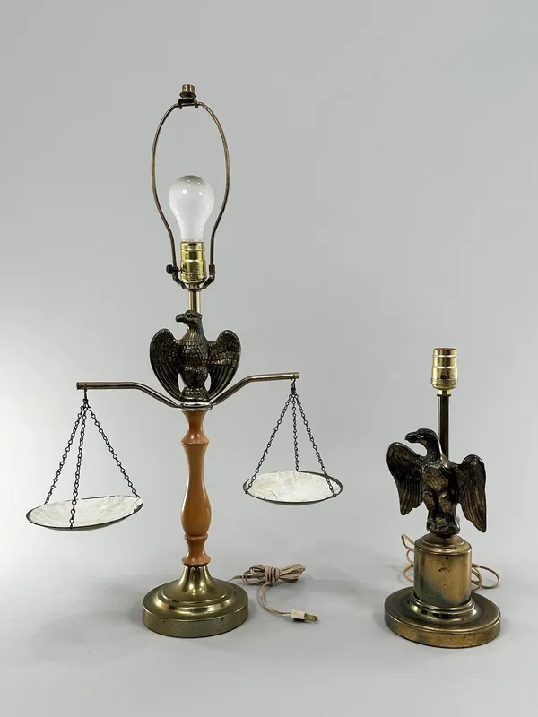 Two Lamps with Eagle Motifs from auction in Cranston, Rhode Island — image 19