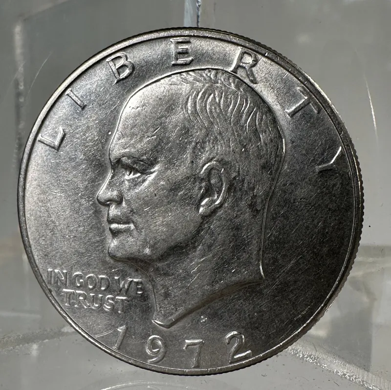 1972-S Eisenhower Dollar Coin from auction in Cranston, Rhode Island — image 13