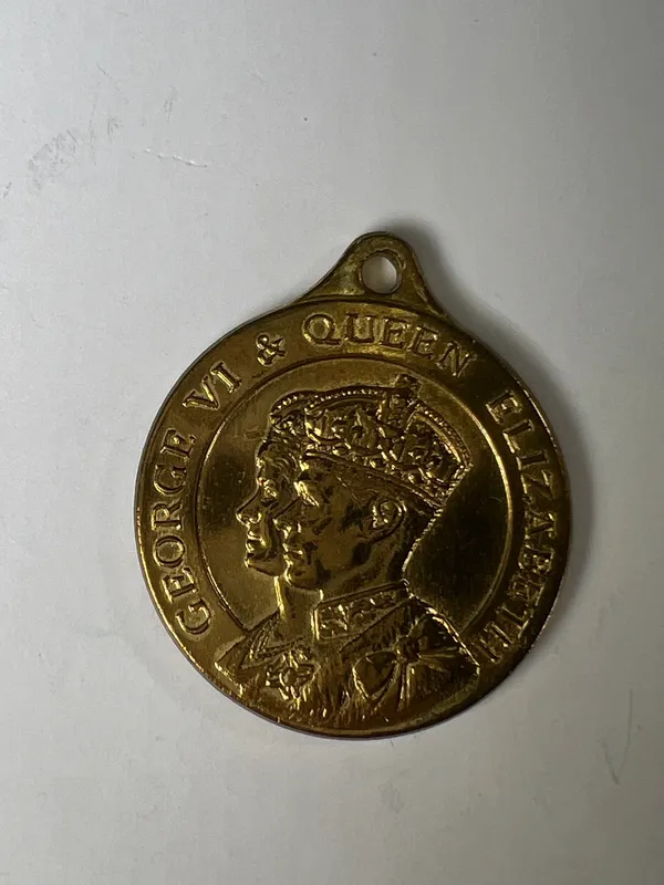 1937 George VI and Queen Elizabeth Coronation Medal from auction in Cranston, Rhode Island — image 16