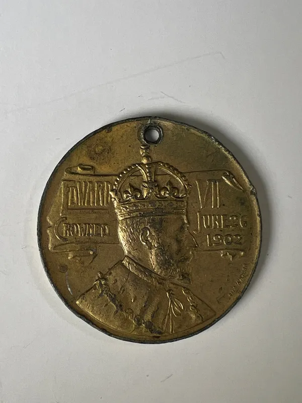 1902 King Edward VII Coronation Medal from auction in Cranston, Rhode Island — image 17