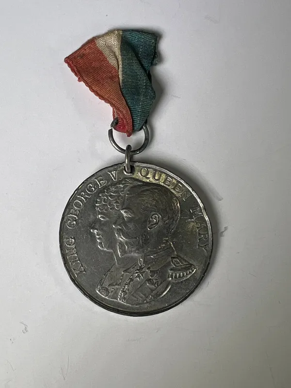 1911 King George V and Queen Mary Coronation Souvenir Medal from auction in Cranston, Rhode Island — image 23