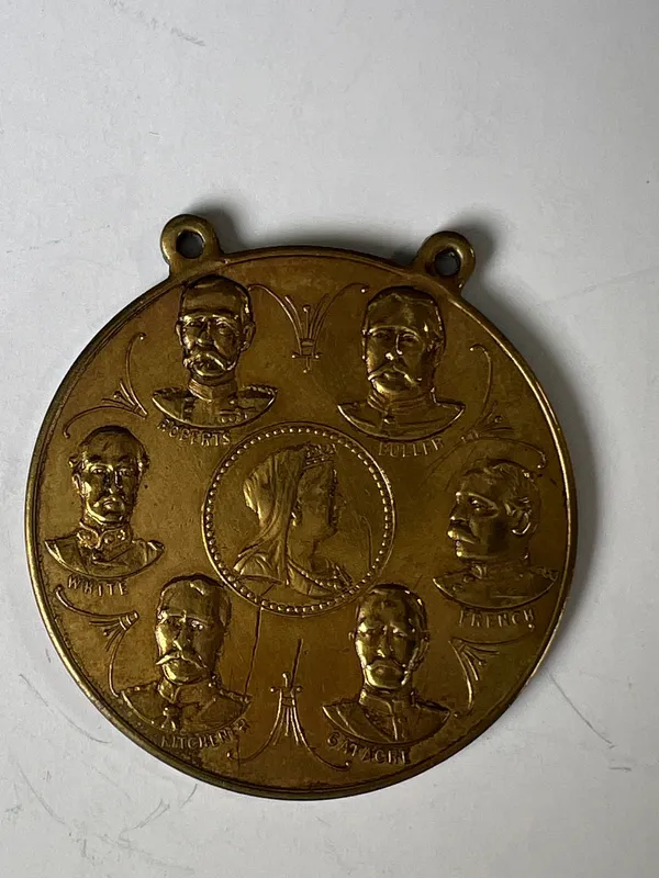 Commemorative Medallion with Portraits and Coat of Arms from auction in Cranston, Rhode Island — image 28