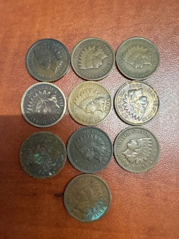 Collection of Indian Head Pennies from auction in Cranston, Rhode Island — image 42