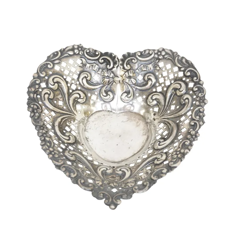 VINTAGE GORHAM CHANTILLY STERLING SILVER CANDY DISH from auction in Mount Pleasant, South Carolina — image 10