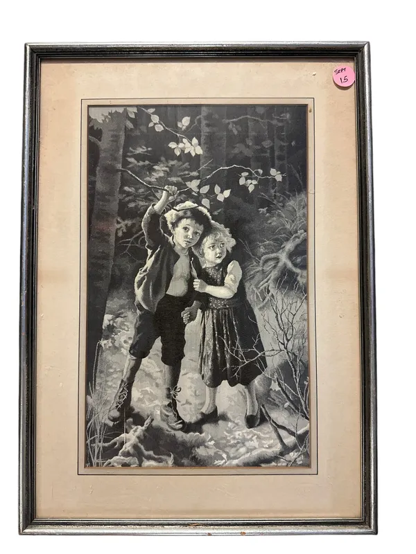 ANTIQUE NEYRET FRERES STEVENRAPH "PERDUS DANS LA FORET" from auction in Mount Pleasant, South Carolina — image 15