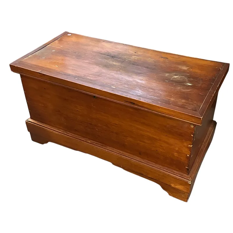 ANTIQUE AMERICAN BLANKET CHEST VIRGINIA from auction in Mount Pleasant, South Carolina — image 23