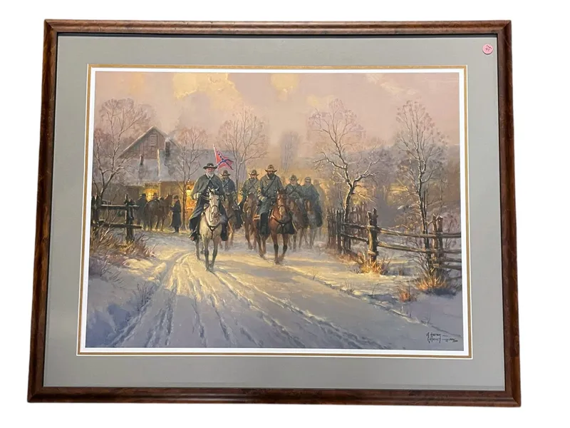 G. HARVEY (1933-2017) LEE & LONGSTREET from auction in Mount Pleasant, South Carolina — image 48