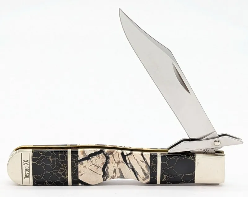 2020 Custom Case XX Mammoth Tusk & Black Stone Cheetah 6111 1/2 from auction in IN, — image 41