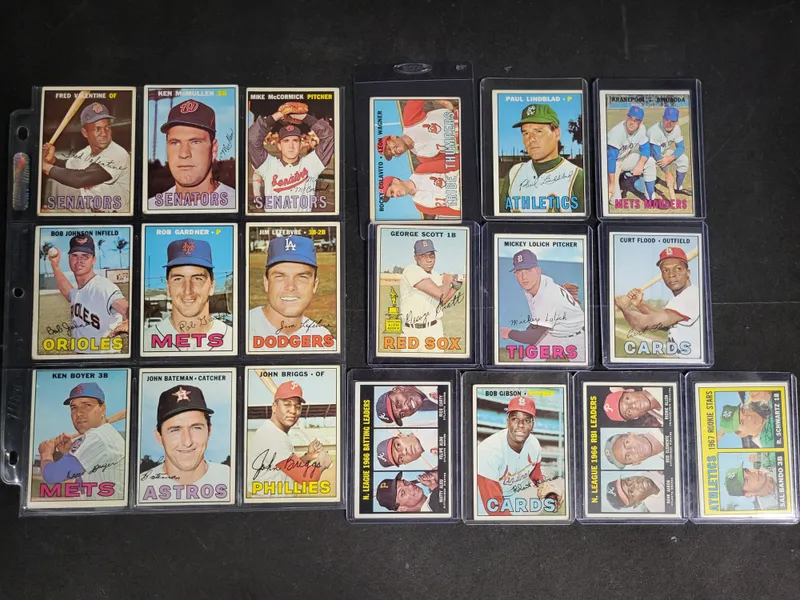 I04189 | 1967 Topps Baseball Card Collection from auction in Frederick, Maryland — image 3
