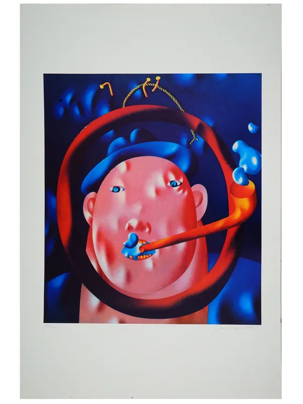 OLEG TSELKOV RUSSIAN LTD ED LITHOGRAPH CIRCUS from auction in New York, New York — image 8