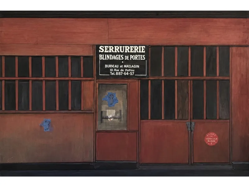 VLADIMIR GRIGOROVICH RUSSIAN AMERICAN STOREFRONT PAINTING from auction in New York, New York — image 23