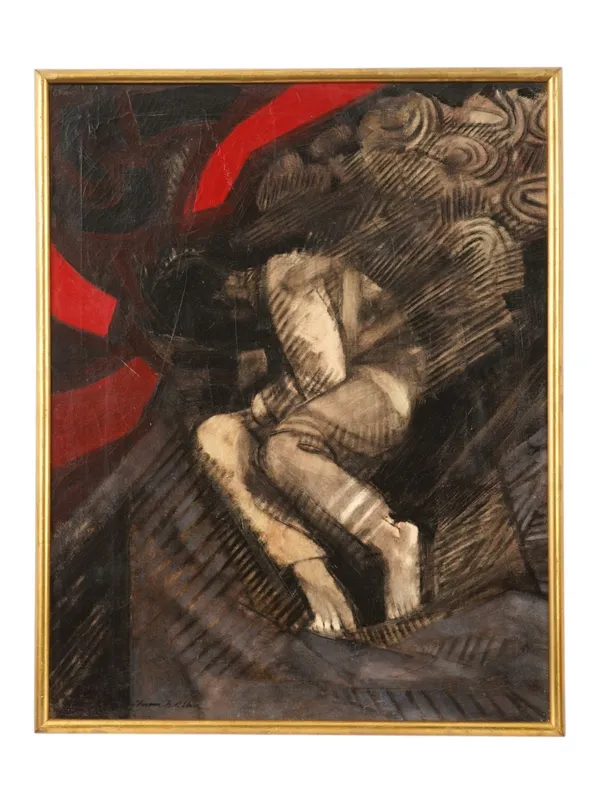 THOMAS B. ALLEN AMERICAN OIL PAINTING WITHDRAWAL PHASE from auction in New York, New York — image 34