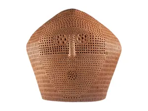 LARGE 1975 ALEXANDER NEY TERRACOTTA HEAD SCULPTURE