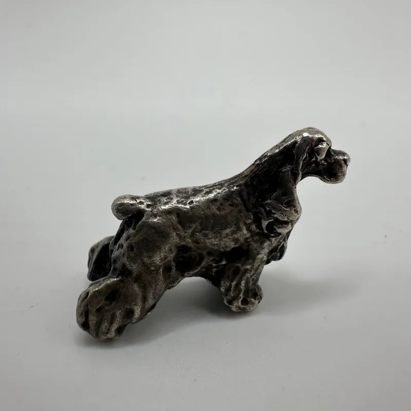Cocker Spaniel Dog Silver Charm Mini Figure X88 from auction in Orlando, Florida — image 8