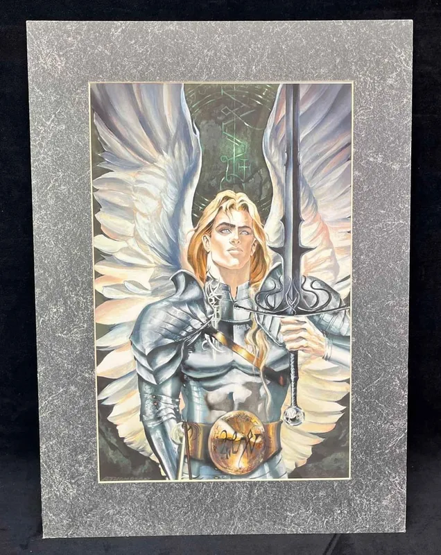 Ruth Thompson Print "Michael The Lord Of Hosts" from auction in Orlando, Florida — image 21