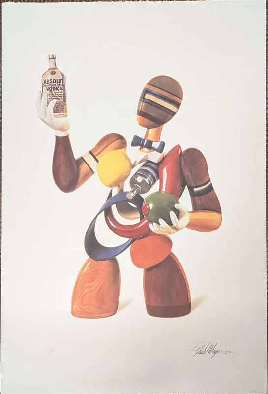 S&N Absolut Vodka Daniel Meyer Print #1 from auction in Orlando, Florida — image 31