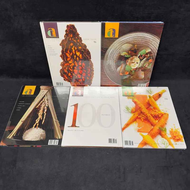 Art Culinaire International Magazine In Good Taste Issue 96-106 Lot of Five Issues from auction in Orlando, Florida — image 45