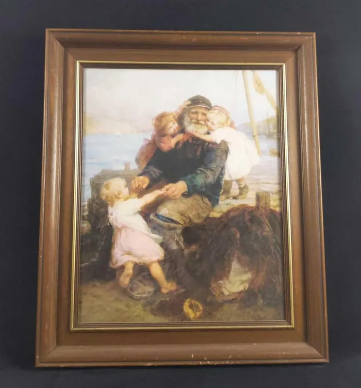 Frederick Morgan Print Which Do You Love Best from auction in Orlando, Florida — image 9