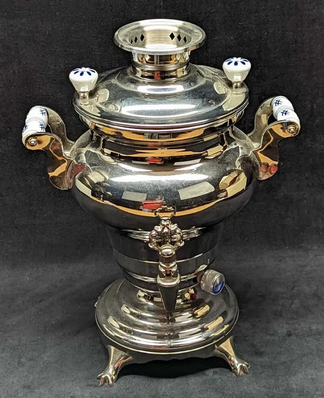 Incomplete Odessa Beem Samowar Tea Machine from auction in Orlando, Florida — image 20