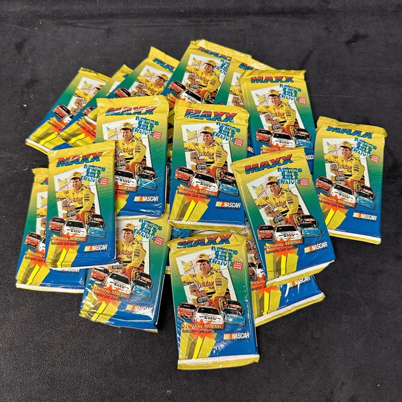Lot of 22 Sealed 1996 Maxx NASCAR Series One Trading Card Packs from auction in Orlando, Florida — image 36