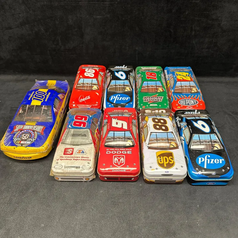 Lot of NASCAR Diecast Tin Cars Assorted Sponsors and Drivers from auction in Orlando, Florida — image 46