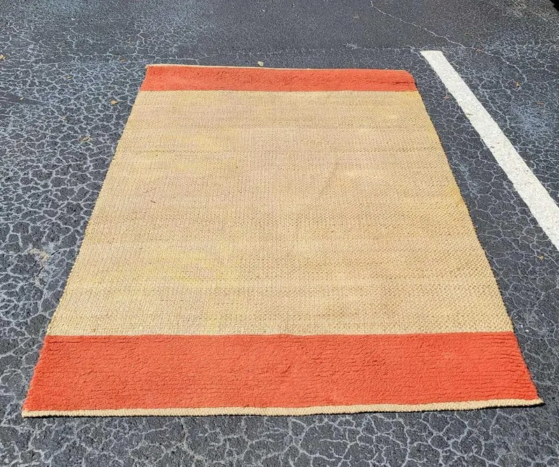 PB Teen Jute Chenille Area Rug from auction in Orlando, Florida — image 7