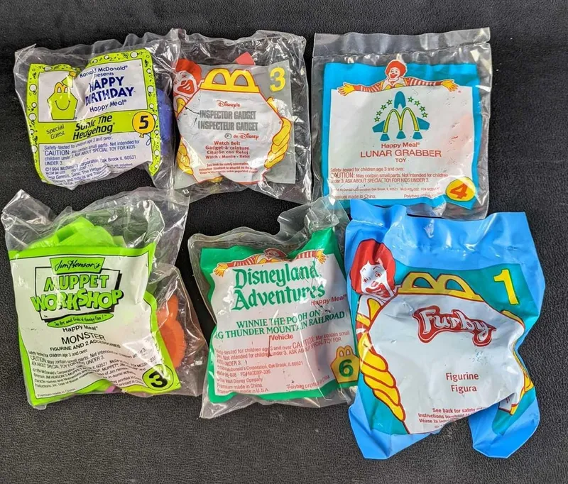 Sealed Happy Meal Toys Lot Of 6 from auction in Orlando, Florida — image 24