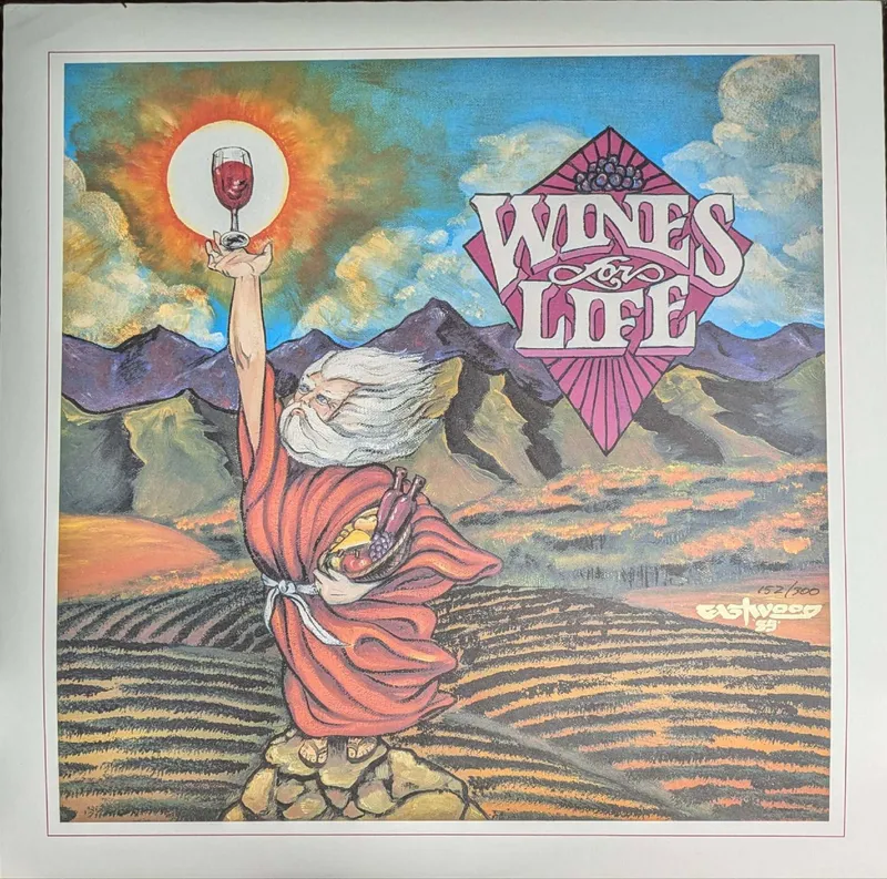 Numbered Wines For Life Eastwood Print from auction in Orlando, Florida — image 5