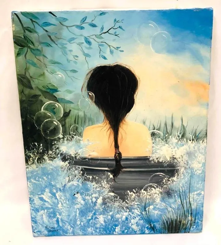 Signed Original Acrylic On Canvas from auction in Orlando, Florida — image 19