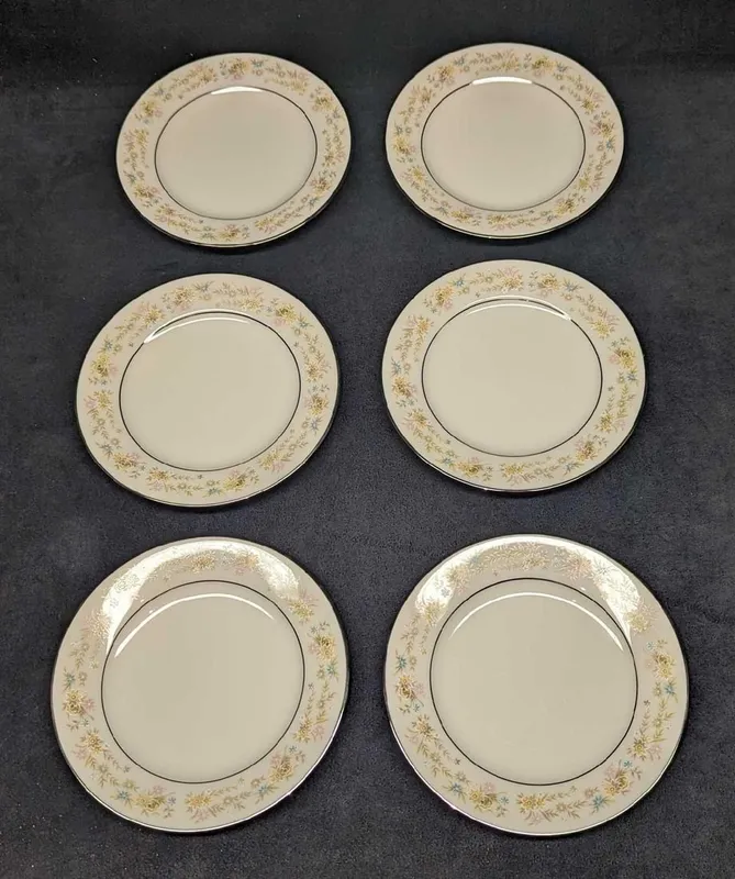 6 Noritake Blossom Time Bread & Butter Plates A from auction in Orlando, Florida — image 26