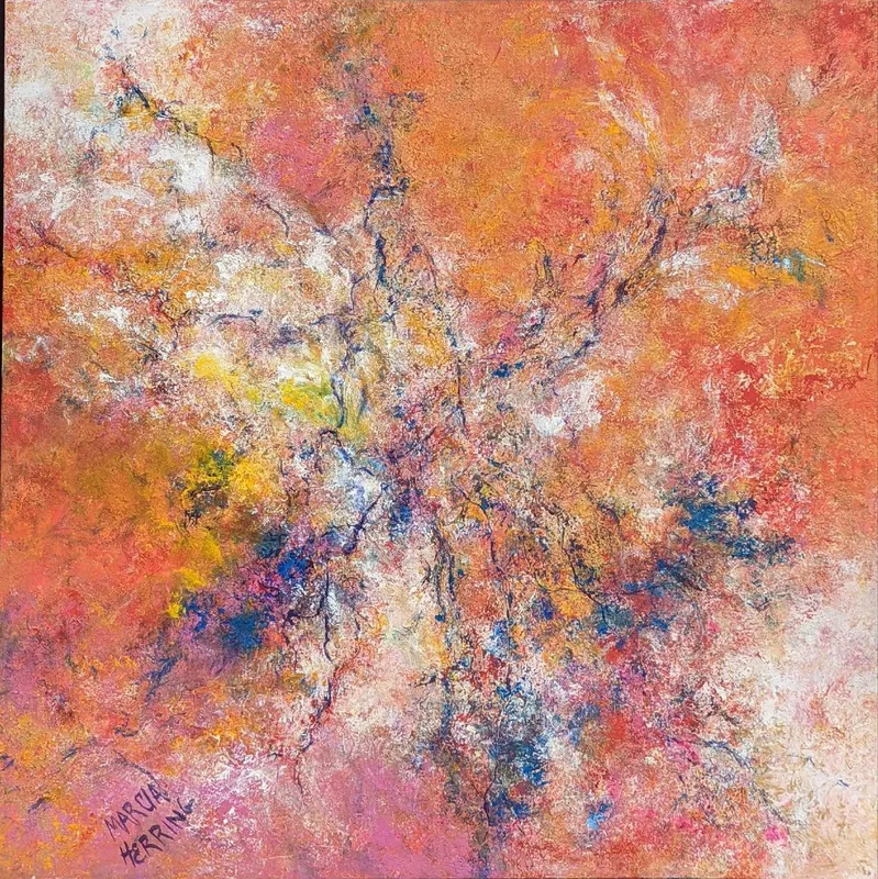 Original Marcia Herring Acrylic On Canvas from auction in Orlando, Florida — image 31