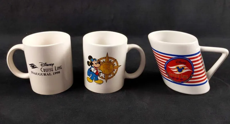 Disney Cruise Line Mugs Lot Of Three from auction in Orlando, Florida — image 45