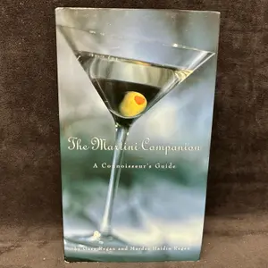 The Martini Companion A Connoisseur's Guide Signed Hardcover Book