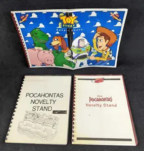 Disney Toy Story & Pocahontas Novelity Stand Guides