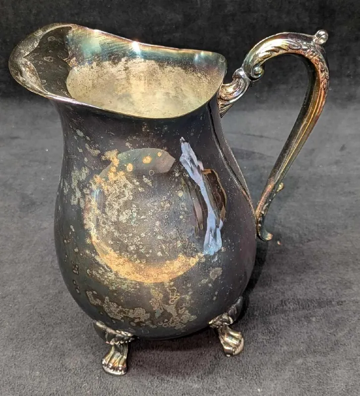Vintage F.B. Rogers Silver Plated Footed Water Pitcher from auction in Orlando, Florida — image 15