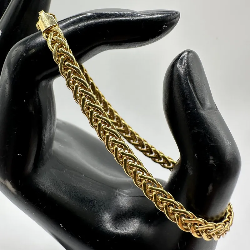 Milor 14K Yellow Gold Italy Bracelet from auction in Orlando, Florida — image 20