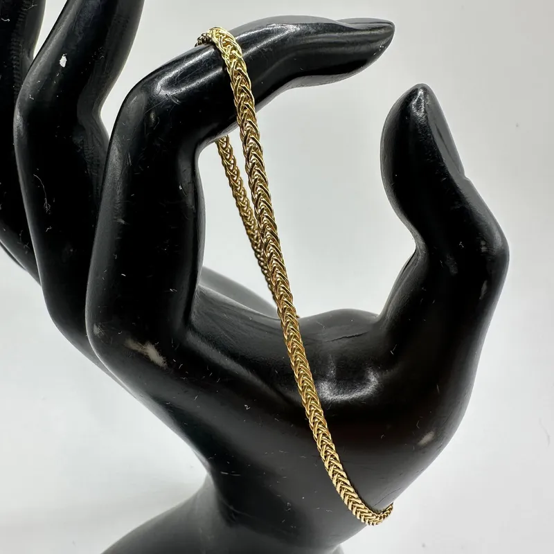 Milor 14K Italy Gold Bracelet Byzantine Style W35 from auction in Orlando, Florida — image 35