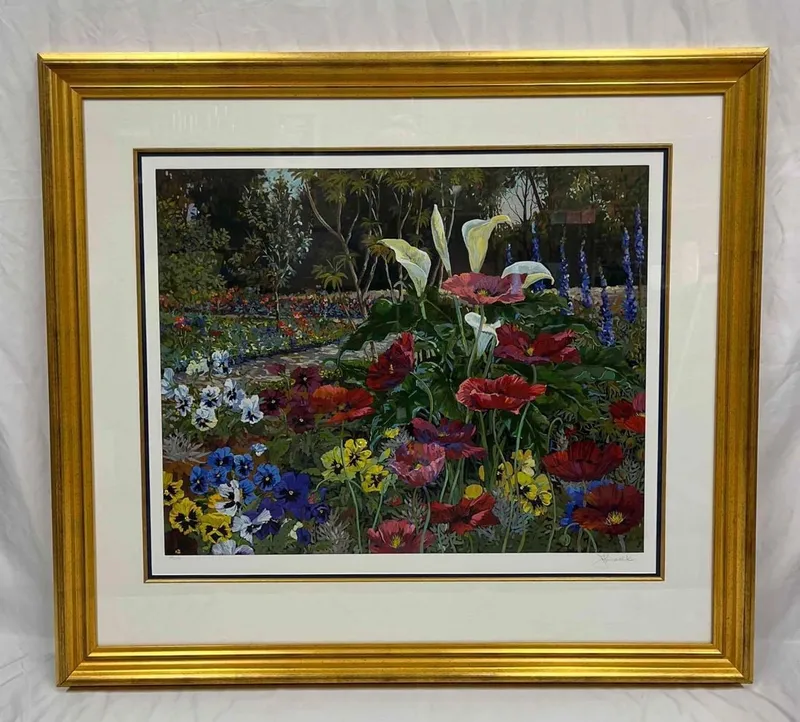John Powell "Paradise Park" Limited Edition Signed & Numbered Serigraph from auction in Orlando, Florida — image 12