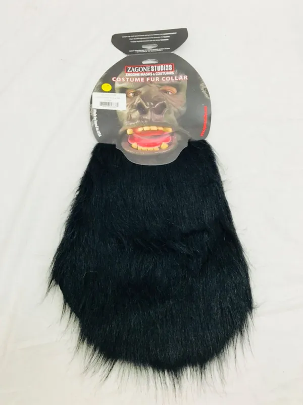 NOS - Halloween Costume Accessory - Fur Collar for Gorilla - Black from auction in Orlando, Florida — image 34