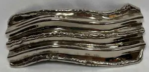 Large Vintage Metal Belt Buckle Made In India