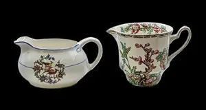 Vintage China Alfred Meakin & Derwood Creamers