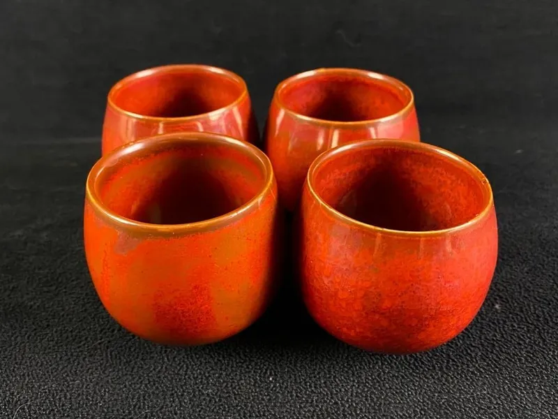 Set of Four Japanese Style Porcelain Teacups from auction in Orlando, Florida — image 30