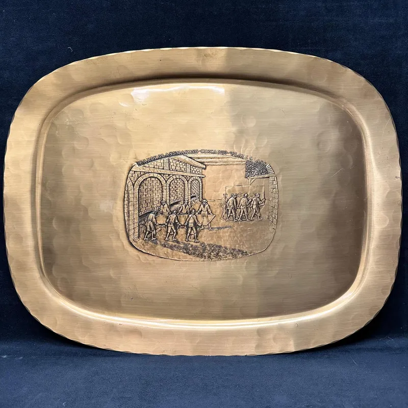 Wendell August Forge Limited Edition Bronze Tray from auction in Orlando, Florida — image 45