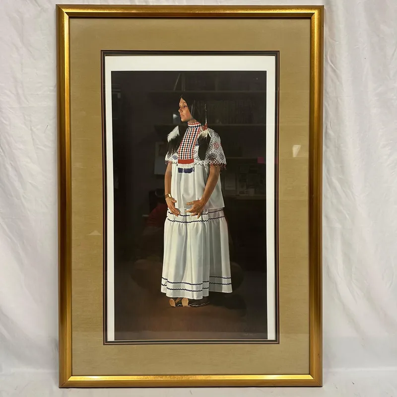 Donald V. Crowley Limited Edition Lithograph White Dress Signed and Numbered Greenwich Workshop from auction in Orlando, Florida — image 42