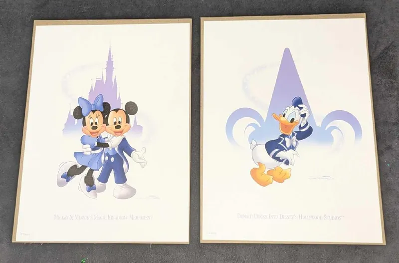 Disney Don Williams Donald Duck & Mickey Mouse & Minnie Mouse Prints from auction in Orlando, Florida — image 12