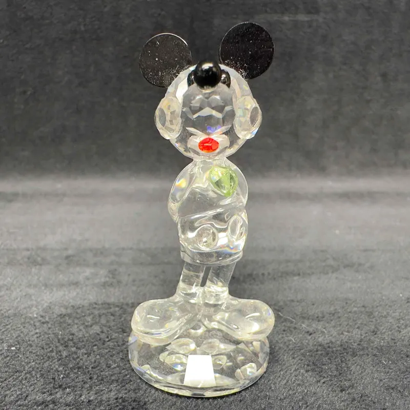 Arribas Disney Birthstone Mickey August Glass Crystal Figure DMS001-Aug Figurine from auction in Orlando, Florida — image 39