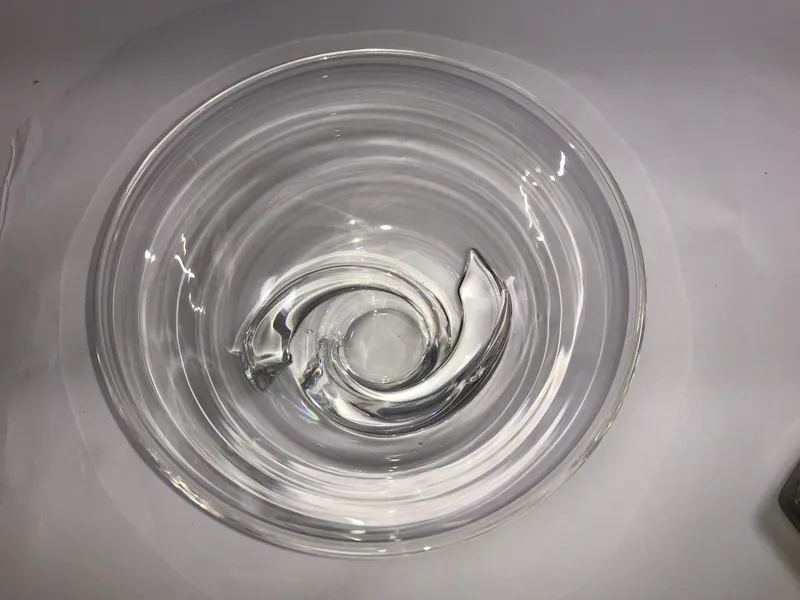 Steuben Spiral Art Glass Bowl w/ Cover from auction in 212 Cazenovia Street, — image 6